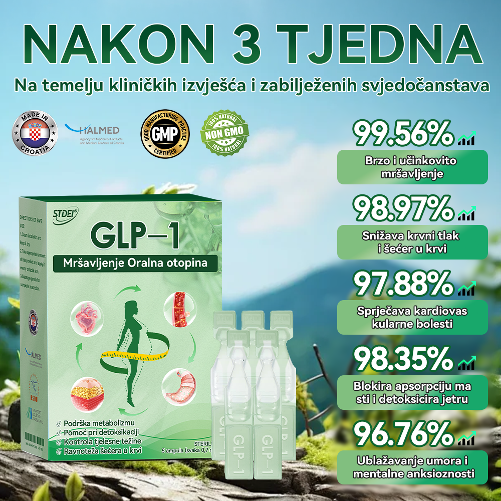 ✅ Preporučuje više od 100 000 ljudi | službena trgovina | 𝐒𝐓𝐃𝐄𝐈® 👨👧👧👨👧👧 𝐆𝐋𝐏-𝟏 𝐌𝐫š𝐚𝐯𝐥𝐣𝐞𝐧𝐣𝐞 𝐎𝐫𝐚𝐥𝐧𝐚 𝐨𝐭𝐨𝐩𝐢𝐧𝐚 - Pretilost, kardiovaskularne bolesti, dijabetes, apneja u snu, problemi sa zglobovima i još mnogo toga