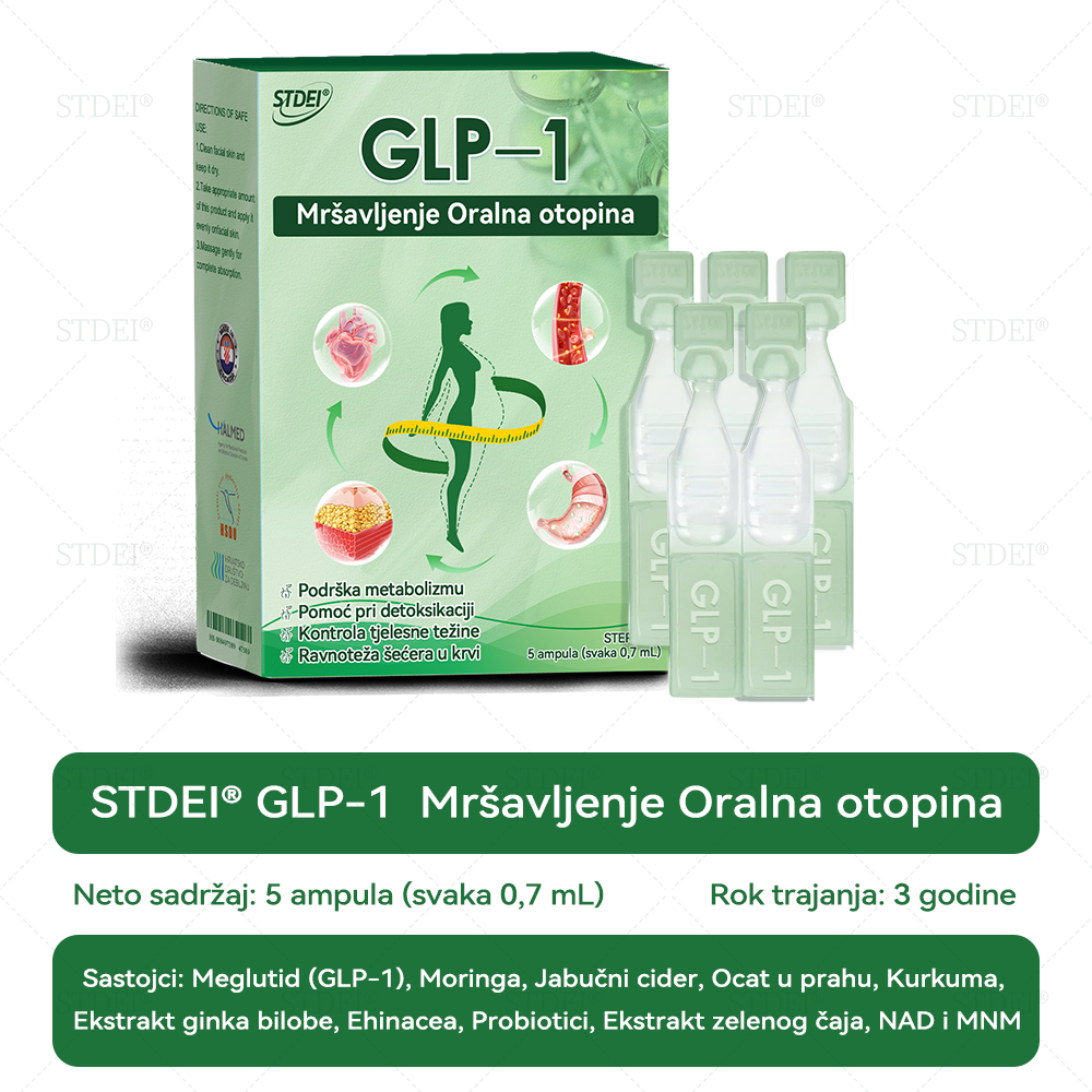 ✅ Preporučuje više od 100 000 ljudi | službena trgovina | 𝐒𝐓𝐃𝐄𝐈® 👨‍👧‍👧👨‍👧‍👧 𝐆𝐋𝐏-𝟏 𝐌𝐫š𝐚𝐯𝐥𝐣𝐞𝐧𝐣𝐞 𝐎𝐫𝐚𝐥𝐧𝐚 𝐨𝐭𝐨𝐩𝐢𝐧𝐚 - Pretilost, kardiovaskularne bolesti, dijabetes, apneja u snu, problemi sa zglobovima i još mnogo toga